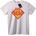 NOONEBRAND Тениска татко е мой герой - XL, White