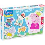 Educa Бебешки пъзел Educa 5 в 1 - Пепа Пиг и приятели (EDU15622) - baby