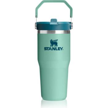STANLEY IceFlow Flip Straw 2.0 Tumbler неръждаема термобутилка за вода Spring Green 410ml