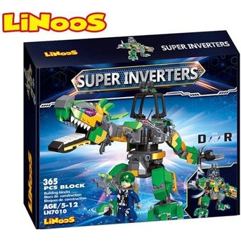 LiNooS robot/dinosaurus s postavičkou 365 ks
