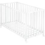 Roba Бяло сгъваемо легло на колела 60x120 cm Fold up - Roba (287100WE)