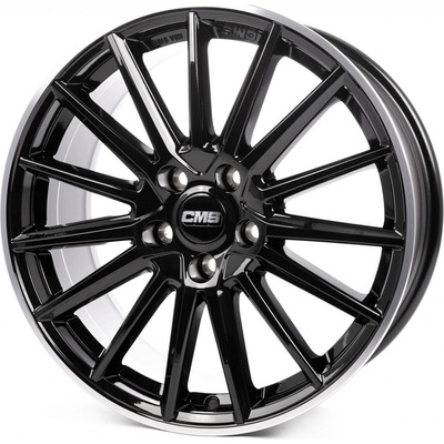 CMS C23 8x18 5x112 ET31 diamond rim black