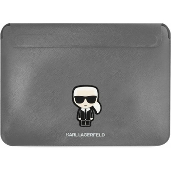 Image 1 of KARL LAGERFELD Saffiano Ikonik Sleeve 16 (KLCS16PISFG)