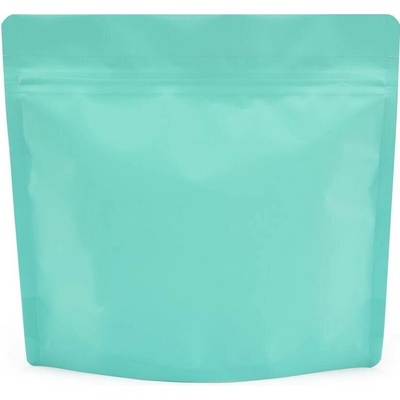 Doypack ZIP | tyrkysový supermat | recyklovatelný obsah 750ml (200 x 190 + 80 mm)