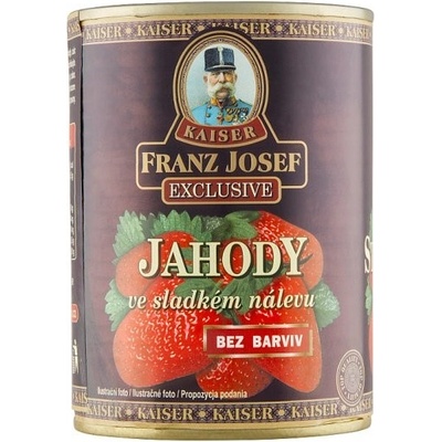 Franz Josef Kaiser Exclusive Jahody ve sladkém nálevu 400 g