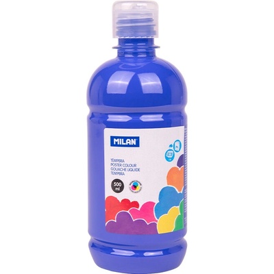 Farba temperová MILAN 500ml modrá ultramarínová
