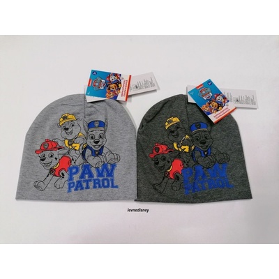 Setino čepice Tlapková patrola bavlna jaro podzim chlapecká modrá světlá