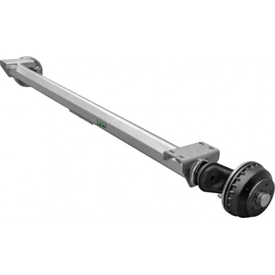 AL-KO COMPACT brzděná náprava pro lodní přívěs 1350kg 1645/1755mm 2200mm 5x112