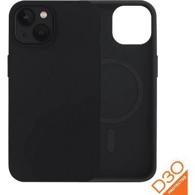 Силиконов кейс dbramante1928 Iceland Ultra D3O Magsafe Case за Apple iPhone 13/14, Black (IU61BL001906)