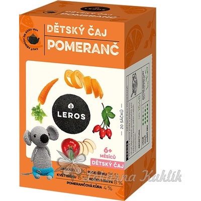 LEROS Pomeranč 20 x 2g – Zboží Mobilmania