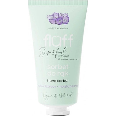 Fluff Крем-сорбе за ръце, диви боровинки, 50 ml