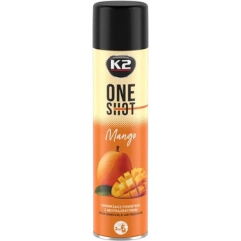 K2 ONE SHOT MANGO Osviežovač vzduchu v spreji 600 ml