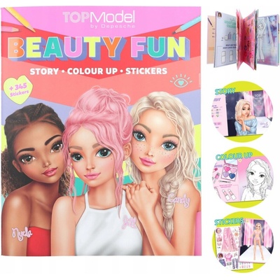 Omaľovánka TOPModel BEAUTY FUN