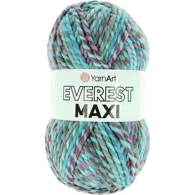 YarnArt Everest Maxi 8027 modrá růžová