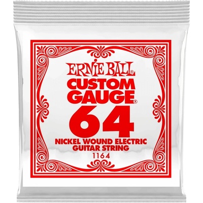 Ernie Ball 1164 Nickel Wound Single .064