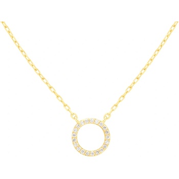 SAVICKI Кръгло колие Savicki: злато. диаманти