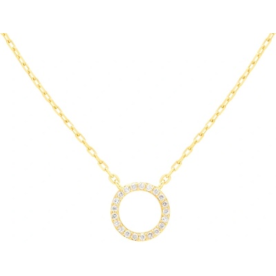 SAVICKI Кръгло колие Savicki: злато. диаманти