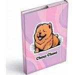 MFP Wing briefcase with elastic band A5 Chow Chow