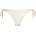 Seafolly Дамско бикини долнище Seafolly Women's Mesh Effect Tie Side Rio Pant Bikini bottom - Ecru - размер 42 (EU) (150-4262-0716)