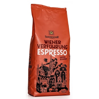 SONNENTOR Viennese Temptation® Espresso, 100% арабика, кафе на зърна, био, 1000 g
