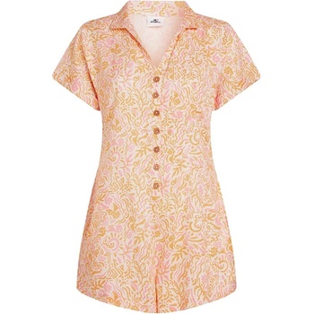 O'Neill O´neill Wotw short sleeve romper - White (White Abstract Wave)