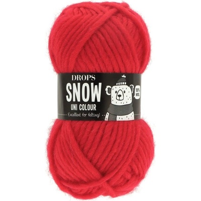 Drops Snow UNI 56 ohnivě červená