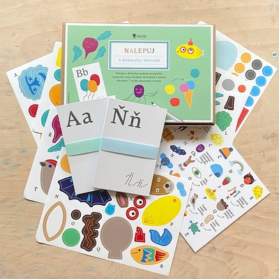 Nalepuj a dokresluj abecedu – Sleviste.cz