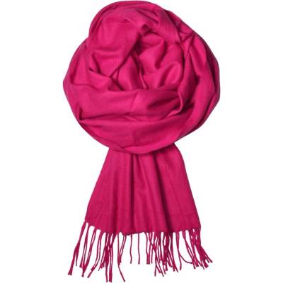 Pashmina Orlice kašmírová šála tmavě růžová