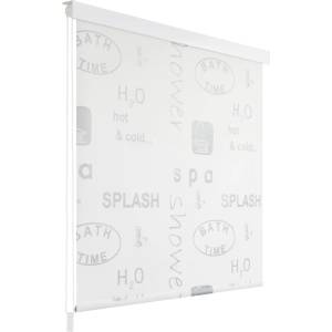 vidaXL Ролетна щора за баня, 120x240 см, Splash (142873)