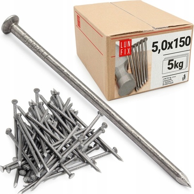 Hřebíky na dřevo Lun Fix 5 x 150 mm 215 ks