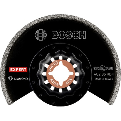 BOSCH Multifunkčný list EXPERT Grout Segment Blade ACZ 85 RD4, 85 mm, 10 ks 2608900035