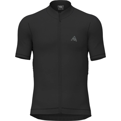 7mesh Мъжка фланелка с къс ръкав за колоездене 7mesh Ashlu Merino Jersey S/S Cycling jersey - Black (056-3648-0112)