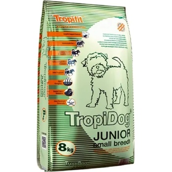 TropiDog Super Premium Junior Small - Lamb, Salmon & Eggs 8 kg
