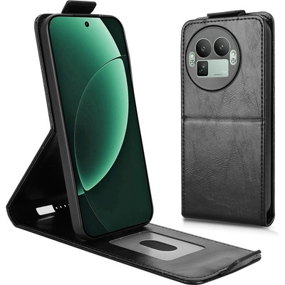 realme Кожен флип калъф за Realme GT 8 Pro 5G- Стенд и Холдер за Карти, вкл. Протектор, 4 Цвята