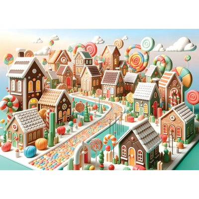 Yazz - Puzzle Candy Land - 1 000 piese