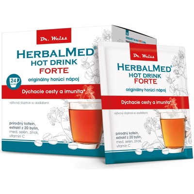 HERBALMED HotDrink FORTE - Dr.Weis vrecúška 24 ks