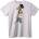 NOONEBRAND Тениска Стилно Животно Urban - 2XL, White