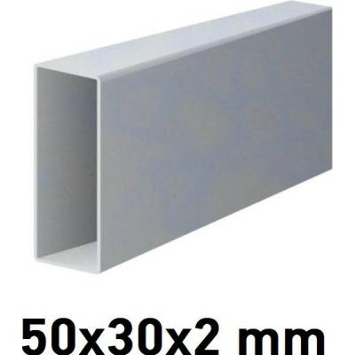 Pozinkovaný jeklový profil 50x30x2mm 2 m (JOKL-50x30x2-ZN-2)