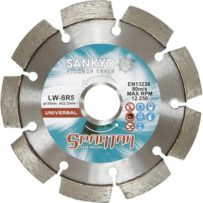 Sankyo diamantový kotúč 125 mm LW-SR5