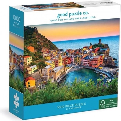 Good Co. Západ slunce v Cinque Terre 1000 dílků
