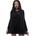 KILLSTAR дамска рокля KILLSTAR - Fade Away Farah Velvet - Черен - KSRA003288