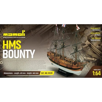 Image 1 of Mamoli Фрегата H. M. S. Bounty 1: 64 (MV39)