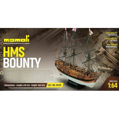 Mamoli Фрегата H. M. S. Bounty 1: 64 (MV39)