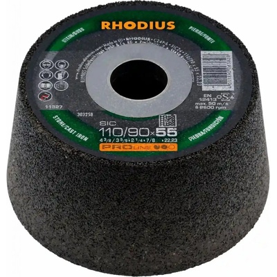 Rhodius Brusný hrncový kotouč 110 / 90 x 55 x 22,23 mm K24 303258