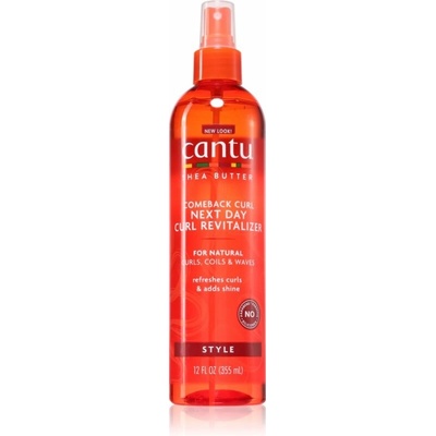 CANTU Shea Butter Curl Next Day sprej pre nedbalé plážové vlny 355 ml