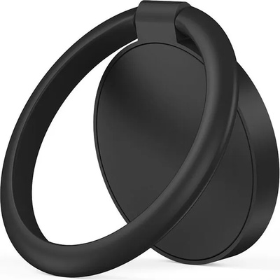 Tech-Protect Стойка с пръстен за смартфони от Tech-Protect Magnetic Phone Ring - Черна (9589046917530)