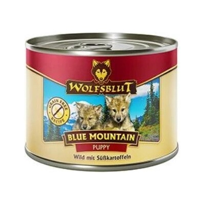 Wolfsblut Blue Mountain Puppy zverina s batátmi 200 g