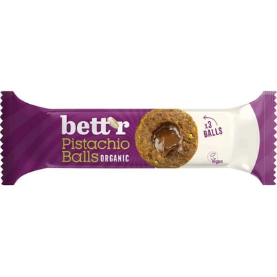 Bettr Pistáciové guličky Bio 45 g