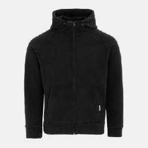 Firetrap Мъжко поларено яке Firetrap Micro Fleece jacket Mens - Black