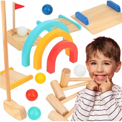 Tooky Toy kriket Záhradná športová hra pre 4 osoby